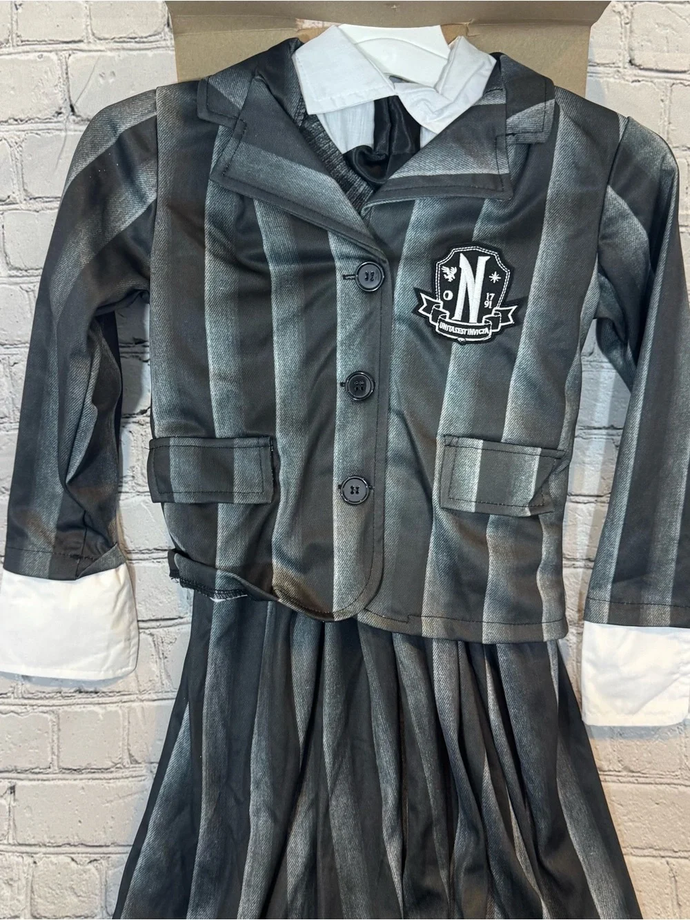 Wednesday Addam’s Girl’s Halloween Costume